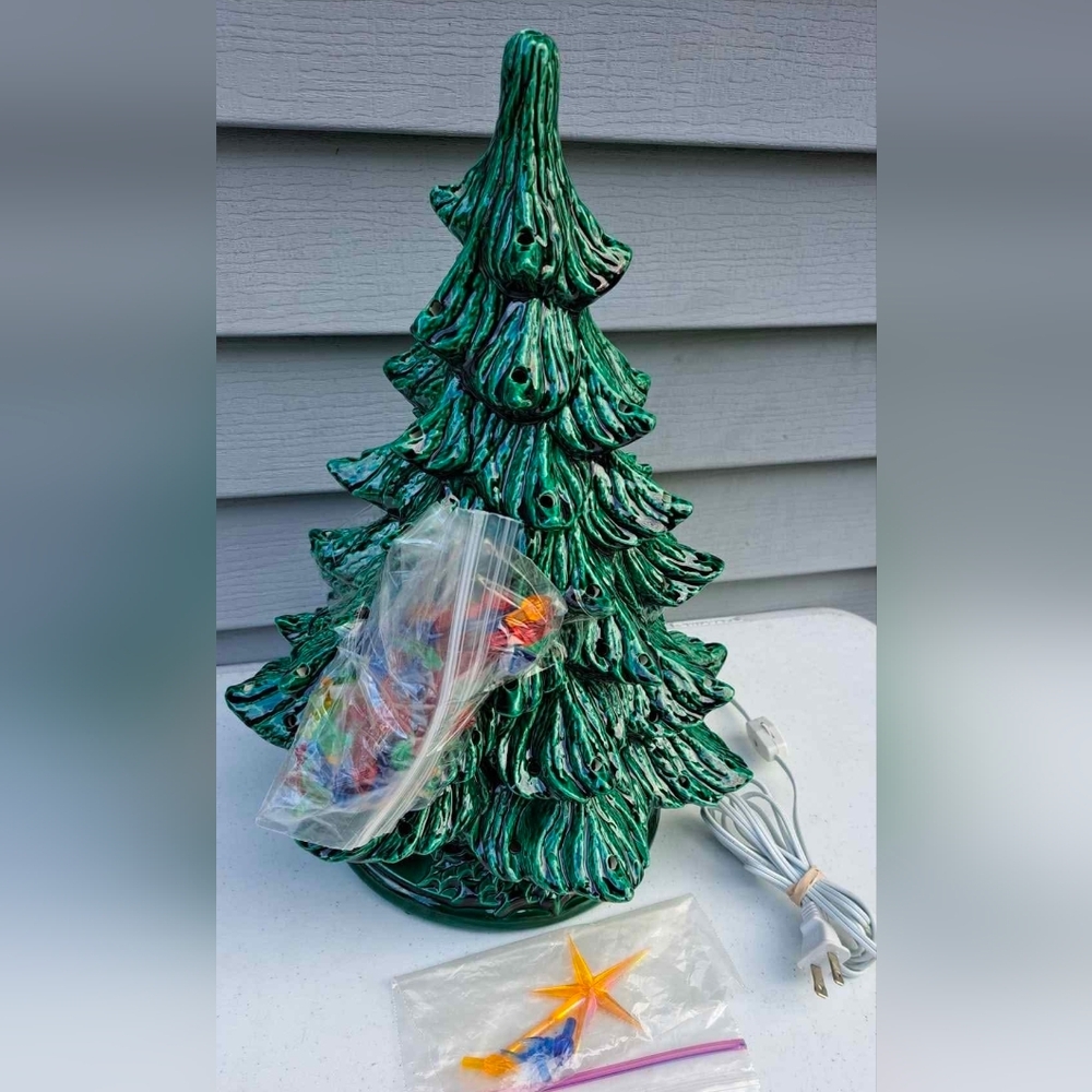 Ceramic Christmas Tree Like New